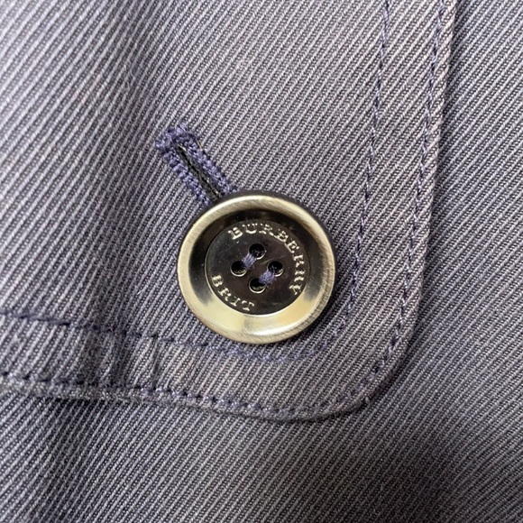 Burberry Brit Navy Trench A line with removable liner Authentic. - Picture 5 of 5
